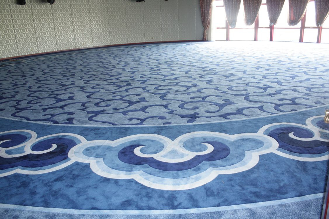 蒙古包地毯 民族风地毯 蒙古包走廊地毯